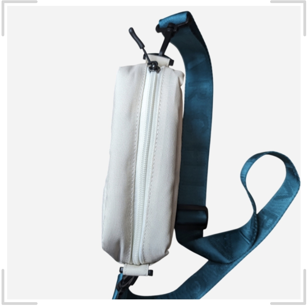 Pre-owned Stylish Cream and Blue Women bag - Picture 6 of 7